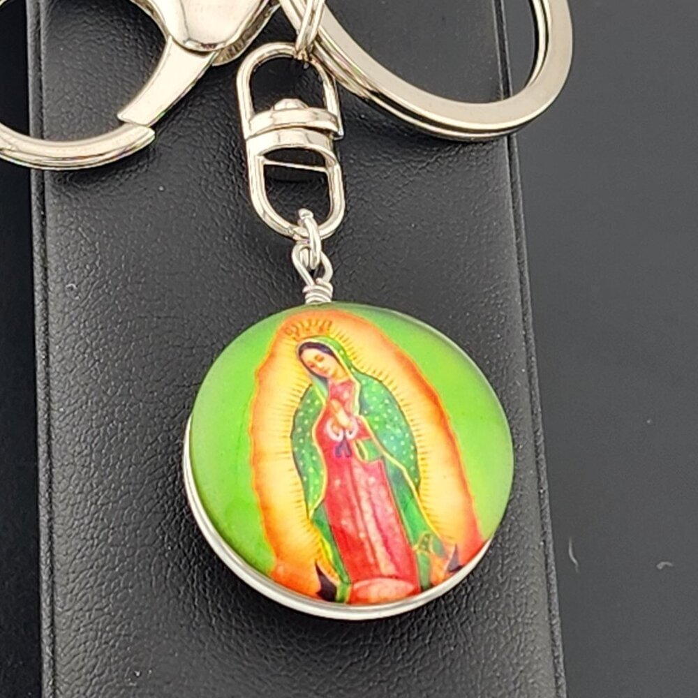 Brand New Virgen de Guadalupe Keychain – Religious Gift & Keepsake
